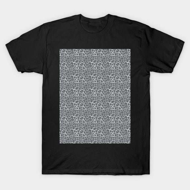 Elephant Print Skin Pattern Light Gray T-Shirt by Design_Lawrence